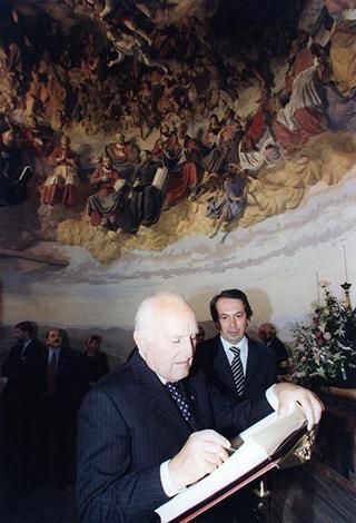 Alessandria: visita del Presidente della Repubblica in occasione della cerimonia di consegna della Medaglia d'Oro al Valor Militare al Gonfalone della Provincia