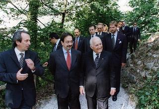 Alessandria: visita del Presidente della Repubblica in occasione della cerimonia di consegna della Medaglia d'Oro al Valor Militare al Gonfalone della Provincia