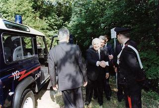 Alessandria: visita del Presidente della Repubblica in occasione della cerimonia di consegna della Medaglia d'Oro al Valor Militare al Gonfalone della Provincia