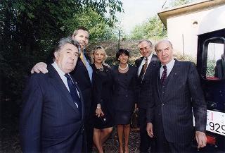 Alessandria: visita del Presidente della Repubblica in occasione della cerimonia di consegna della Medaglia d'Oro al Valor Militare al Gonfalone della Provincia