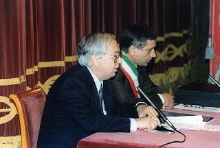 Alessandria: visita del Presidente della Repubblica in occasione della cerimonia di consegna della Medaglia d'Oro al Valor Militare al Gonfalone della Provincia