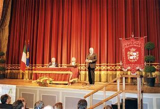 Alessandria: visita del Presidente della Repubblica in occasione della cerimonia di consegna della Medaglia d'Oro al Valor Militare al Gonfalone della Provincia