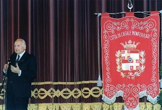 Alessandria: visita del Presidente della Repubblica in occasione della cerimonia di consegna della Medaglia d'Oro al Valor Militare al Gonfalone della Provincia
