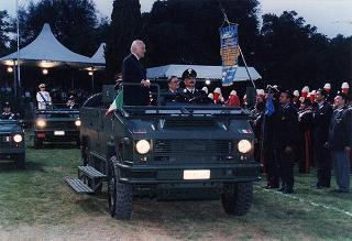 Roma, Piazza di Siena: intervento del Presidente della Repubblica alla celebrazione del 183° anniversario di fondazione dell'Arma dei Carabinieri