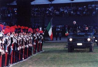 Roma, Piazza di Siena: intervento del Presidente della Repubblica alla celebrazione del 183° anniversario di fondazione dell'Arma dei Carabinieri