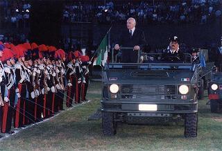 Roma, Piazza di Siena: intervento del Presidente della Repubblica alla celebrazione del 183° anniversario di fondazione dell'Arma dei Carabinieri