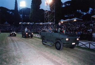 Roma, Piazza di Siena: intervento del Presidente della Repubblica alla celebrazione del 183° anniversario di fondazione dell'Arma dei Carabinieri