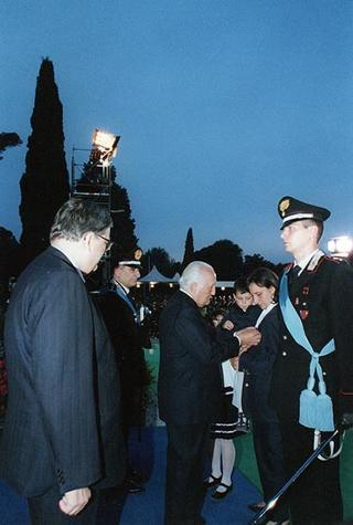 Roma, Piazza di Siena: intervento del Presidente della Repubblica alla celebrazione del 183° anniversario di fondazione dell'Arma dei Carabinieri