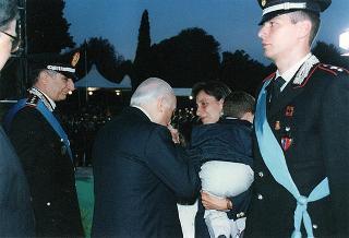 Roma, Piazza di Siena: intervento del Presidente della Repubblica alla celebrazione del 183° anniversario di fondazione dell'Arma dei Carabinieri