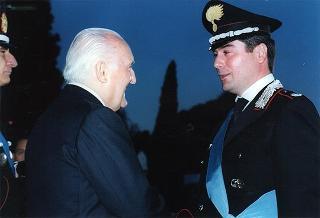 Roma, Piazza di Siena: intervento del Presidente della Repubblica alla celebrazione del 183° anniversario di fondazione dell'Arma dei Carabinieri