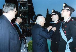 Roma, Piazza di Siena: intervento del Presidente della Repubblica alla celebrazione del 183° anniversario di fondazione dell'Arma dei Carabinieri