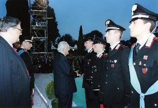 Roma, Piazza di Siena: intervento del Presidente della Repubblica alla celebrazione del 183° anniversario di fondazione dell'Arma dei Carabinieri