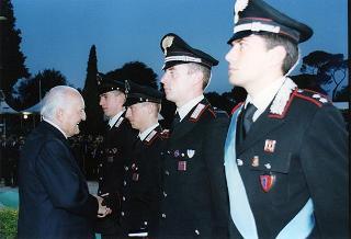 Roma, Piazza di Siena: intervento del Presidente della Repubblica alla celebrazione del 183° anniversario di fondazione dell'Arma dei Carabinieri