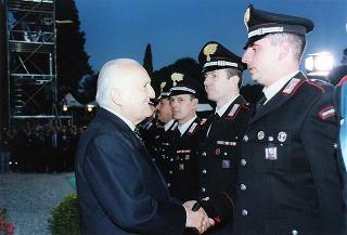 Roma, Piazza di Siena: intervento del Presidente della Repubblica alla celebrazione del 183° anniversario di fondazione dell'Arma dei Carabinieri