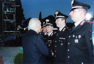 Roma, Piazza di Siena: intervento del Presidente della Repubblica alla celebrazione del 183° anniversario di fondazione dell'Arma dei Carabinieri