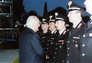 Roma, Piazza di Siena: intervento del Presidente della Repubblica alla celebrazione del 183° anniversario di fondazione dell'Arma dei Carabinieri