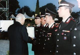 Roma, Piazza di Siena: intervento del Presidente della Repubblica alla celebrazione del 183° anniversario di fondazione dell'Arma dei Carabinieri