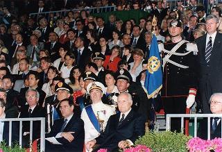 Roma, Piazza di Siena: intervento del Presidente della Repubblica alla celebrazione del 183° anniversario di fondazione dell'Arma dei Carabinieri