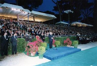 Roma, Piazza di Siena: intervento del Presidente della Repubblica alla celebrazione del 183° anniversario di fondazione dell'Arma dei Carabinieri