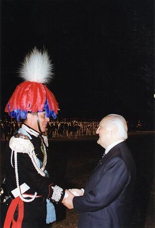 Roma, Piazza di Siena: intervento del Presidente della Repubblica alla celebrazione del 183° anniversario di fondazione dell'Arma dei Carabinieri