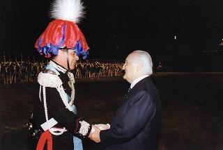 Roma, Piazza di Siena: intervento del Presidente della Repubblica alla celebrazione del 183° anniversario di fondazione dell'Arma dei Carabinieri