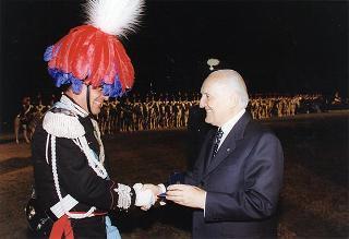 Roma, Piazza di Siena: intervento del Presidente della Repubblica alla celebrazione del 183° anniversario di fondazione dell'Arma dei Carabinieri