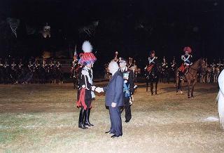 Roma, Piazza di Siena: intervento del Presidente della Repubblica alla celebrazione del 183° anniversario di fondazione dell'Arma dei Carabinieri