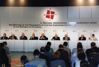Portorose, Pirano (Slovenia): intervento del Presidente della Repubblica al Vertice dei Capi di Stato dei Paesi Centro-Europei