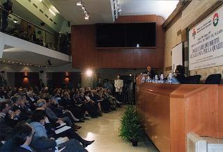 Roma, Centro Congressi Frentani: intervento alla cerimonia inaugurale della XVII Giornata nazionale dei diritti del malato &quot;Dalle carte dei diritti all'alleanza per la qualità&quot;