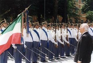 Roma: intervento del Presidente della Repubblica in forma ufficiale alla celebrazione del 223° anniversario di fondazione del Corpo della Guardia di Finanza