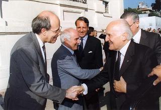 Visita del Presidente della Repubblica alla Galleria Borghese