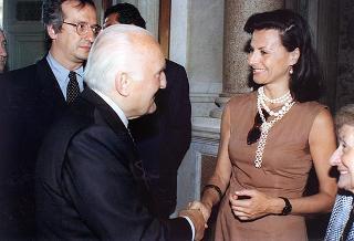 Visita del Presidente della Repubblica alla Galleria Borghese