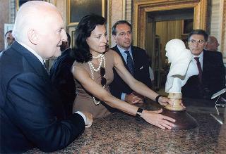 Visita del Presidente della Repubblica alla Galleria Borghese
