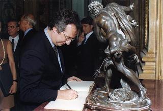 Visita del Presidente della Repubblica alla Galleria Borghese