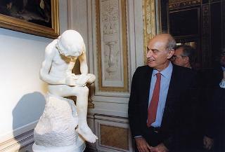 Visita del Presidente della Repubblica alla Galleria Borghese