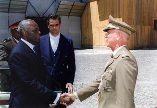 Incontro e successiva colazione con il Presidente della Repubblica dell'Angola Josè Edoardo Dos Santos