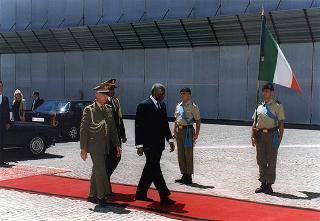 Incontro e successiva colazione con il Presidente della Repubblica dell'Angola Josè Edoardo Dos Santos
