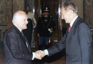 Incontro e successiva colazione con il Presidente della Repubblica dell'Angola Josè Edoardo Dos Santos