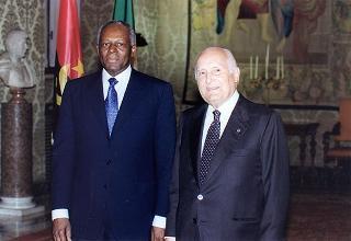 Incontro e successiva colazione con il Presidente della Repubblica dell'Angola Josè Edoardo Dos Santos