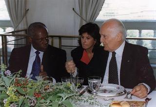 Incontro e successiva colazione con il Presidente della Repubblica dell'Angola Josè Edoardo Dos Santos