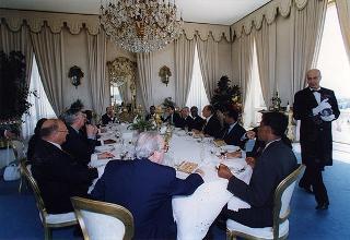 Incontro e successiva colazione con il Presidente della Repubblica dell'Angola Josè Edoardo Dos Santos
