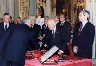 Giuramento del nuovo giudice costituzionale prof. Annibale Marini