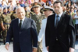 Intervento del Presidente della Repubblica a Brindisi in occasione del rientro di un'aliquota del Contingente italiano impiegato in Albania