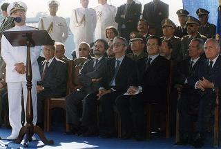 Intervento del Presidente della Repubblica a Brindisi in occasione del rientro di un'aliquota del Contingente italiano impiegato in Albania