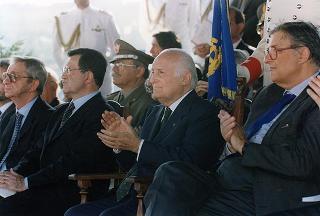 Intervento del Presidente della Repubblica a Brindisi in occasione del rientro di un'aliquota del Contingente italiano impiegato in Albania