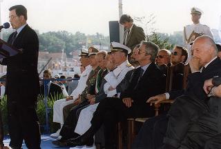 Intervento del Presidente della Repubblica a Brindisi in occasione del rientro di un'aliquota del Contingente italiano impiegato in Albania