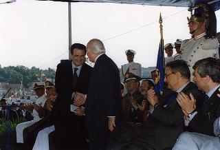 Intervento del Presidente della Repubblica a Brindisi in occasione del rientro di un'aliquota del Contingente italiano impiegato in Albania