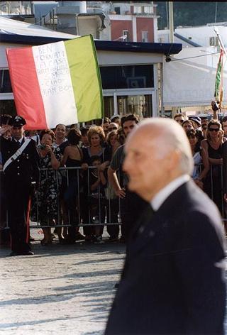 Intervento del Presidente della Repubblica a Brindisi in occasione del rientro di un'aliquota del Contingente italiano impiegato in Albania