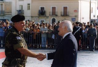 Intervento del Presidente della Repubblica a Brindisi in occasione del rientro di un'aliquota del Contingente italiano impiegato in Albania