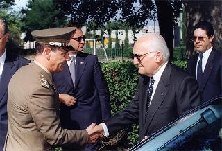 Intervento del Presidente della Repubblica ai funerali  dei quattro militari italiani del Contingente ITALAIR operante nell'ambito della missione di pace in Libano UNIFIL celebrati nel Centro Aviazione Esercito di Viterbo